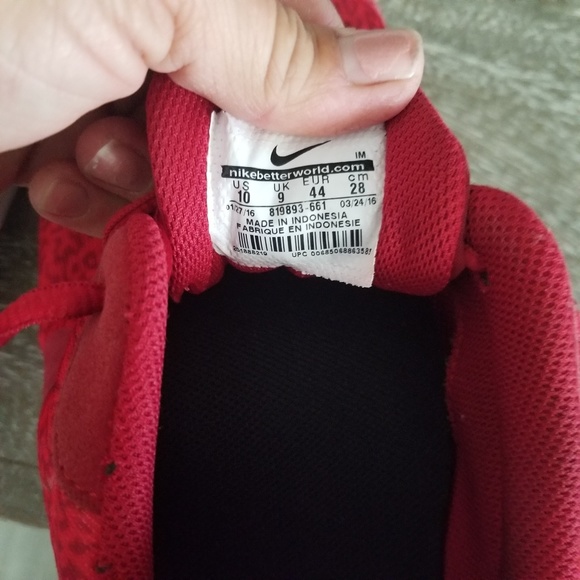 Nike SB Stefan Jawosli Red Size 10 - Picture 4 of 8